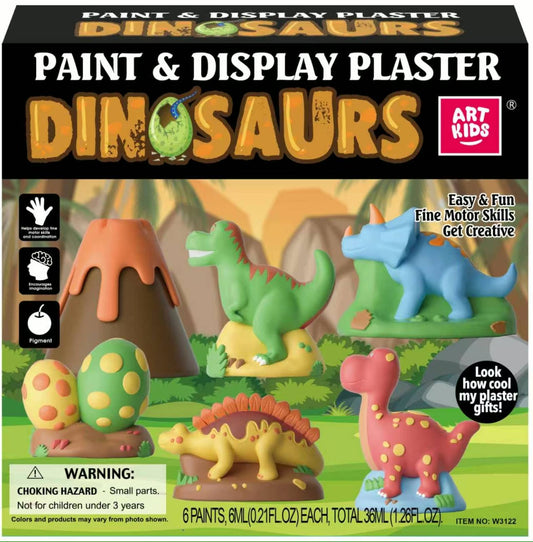 PAINT AND DISPLAY LASTER - DINOSAURS
