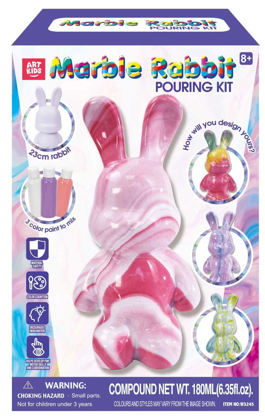 MARBLE RABBIT POURING KIT