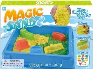 ArtKids Magic Sand Castle With Sand Molds and Sand with Tray Set Never Dries Out Sand Toy Set with Molds Educational Toy Safe For Kids