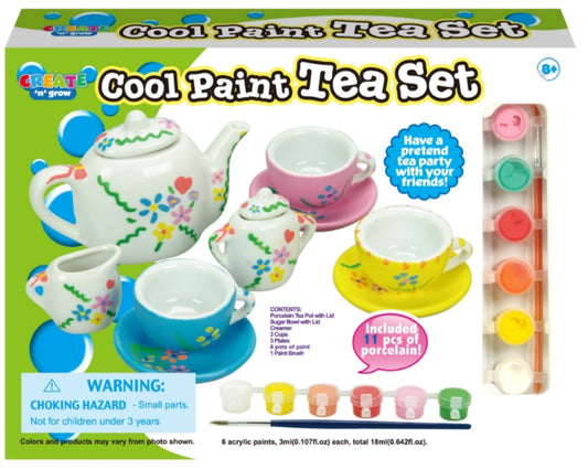 PAINT YOUR OWN COOL TEA SET