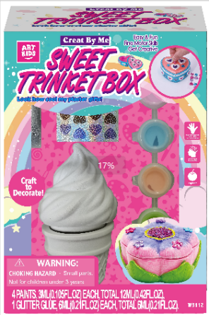 PAINT YOUR SWEET RESIN TRINKET BOX