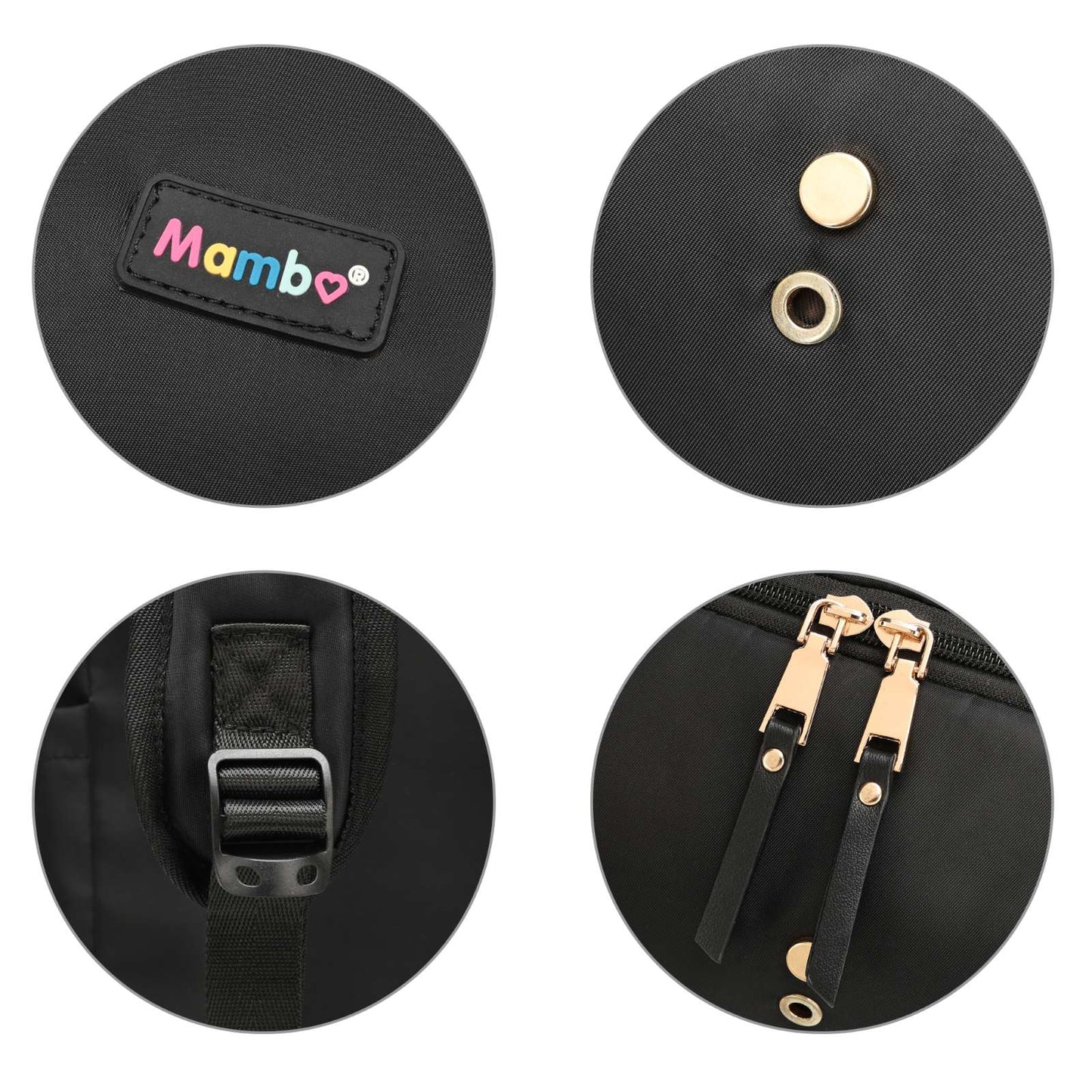 Mambo Nylon Diaper Bag