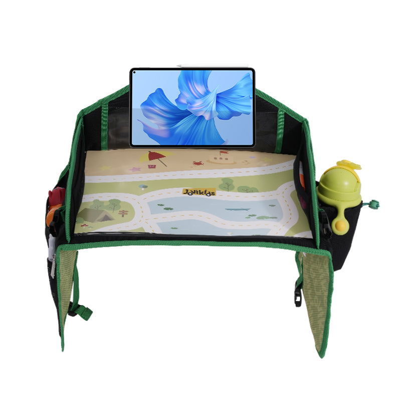 Jovikids Kids Car Travel Tray Table Green