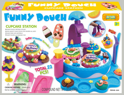 FUNNY DOUGH CUPCAKE STATION