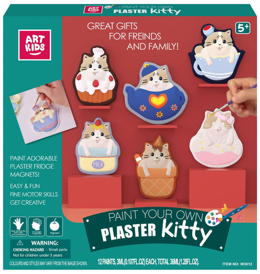 PAINT YOUR OWN PLASTER - KITTY