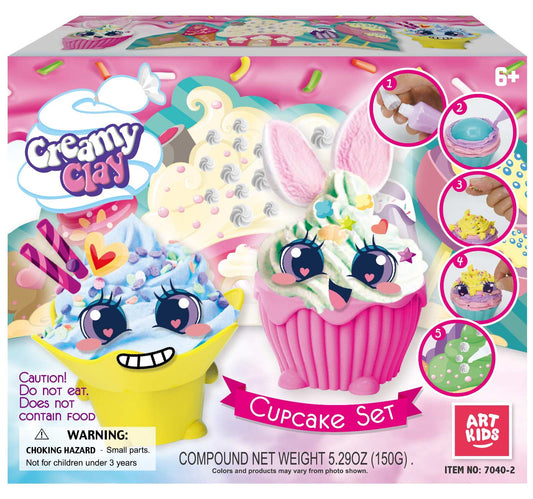 CREAMY CLAY CUPCAKE SET