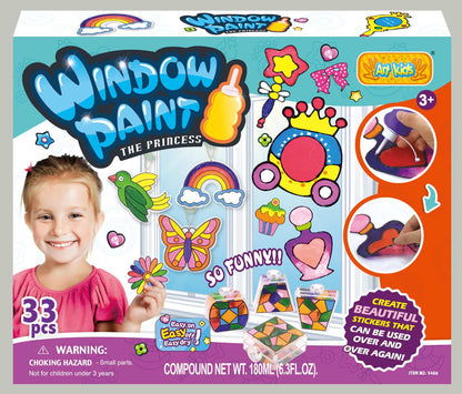 WINDOW PAINT - THE PRINCESS