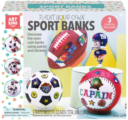 DESIGN YOUR OWN SPORT BANKS