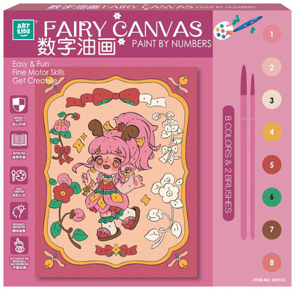 FAIRY CANVAS PAINT BY NUMBER