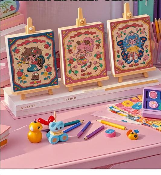 FAIRY CANVAS PAINT BY NUMBER