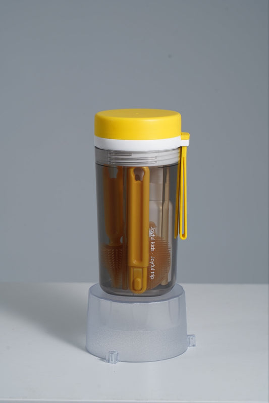 Jovikids Portable Baby Bottle Brush Cleaner Set for Travel