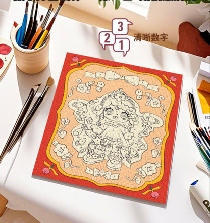 FAIRY CANVAS PAINT BY NUMBER