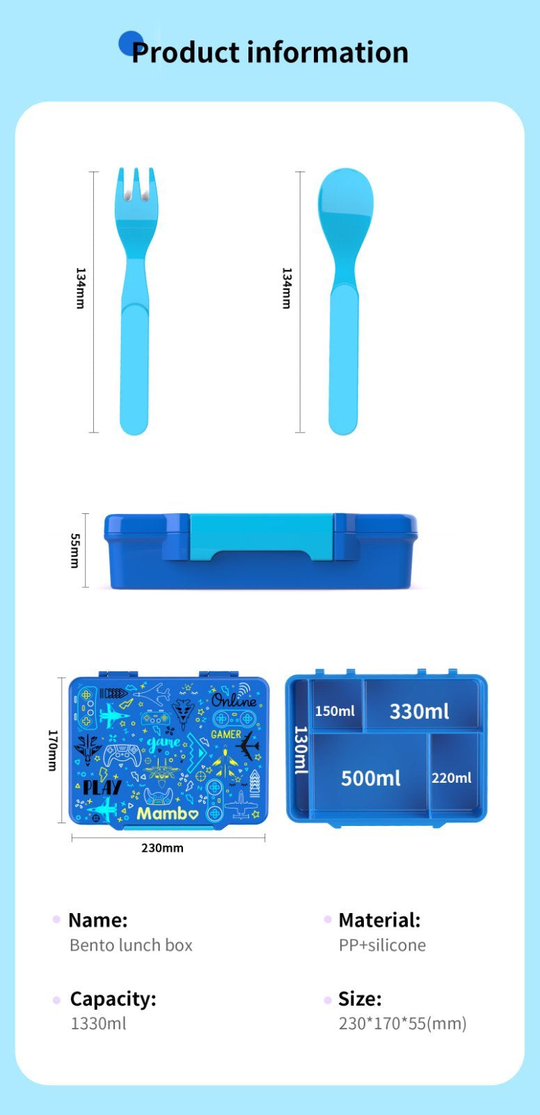 Mambo Bento Lunch Box