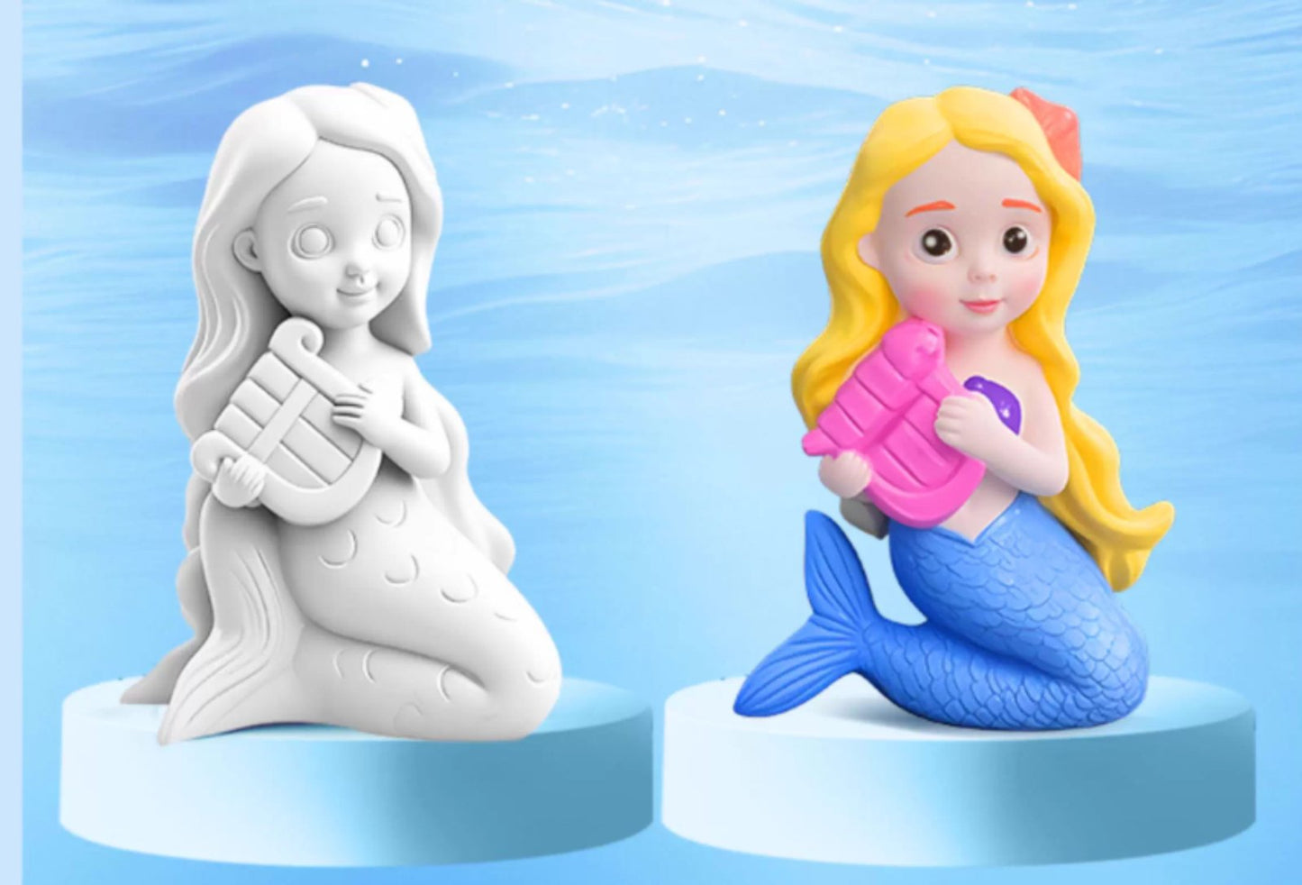 PAINT & DISPLAY PLASTER -MERMAID