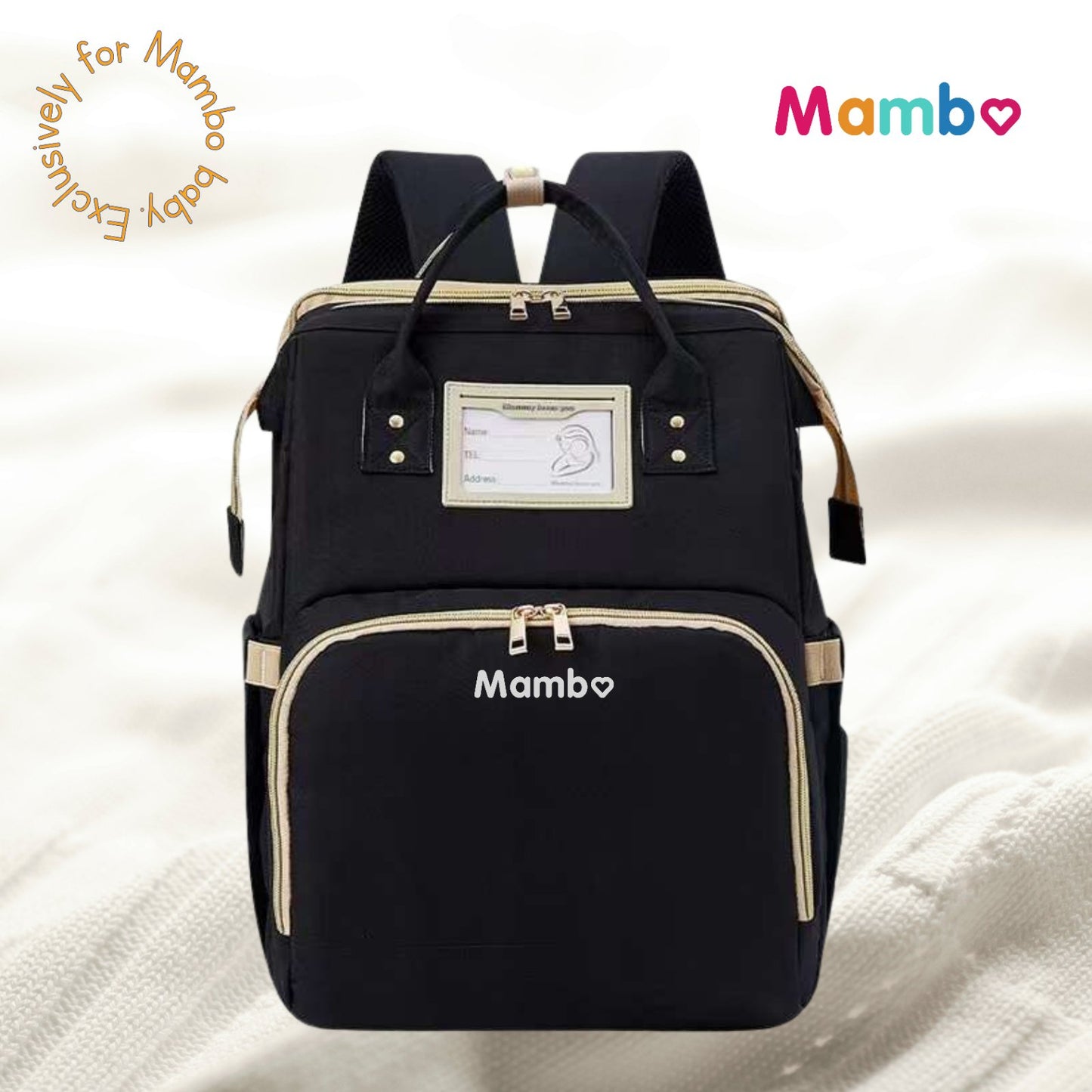 Mambo 2 in 1 Crib and Diaper Bag