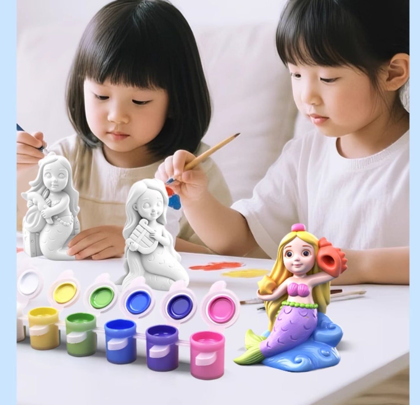 PAINT & DISPLAY PLASTER -MERMAID