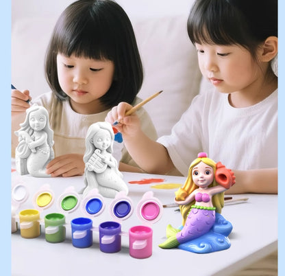 PAINT & DISPLAY PLASTER -MERMAID