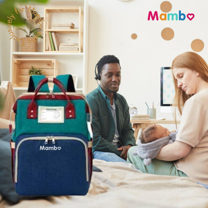 Mambo 2 in 1 Crib and Diaper Bag