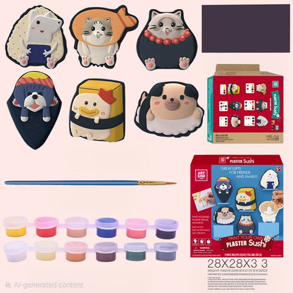 PAINT YOUR OWN PLASTER - SUSHI