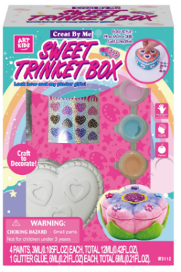 PAINT YOUR HEART RESIN TRINKET BOX