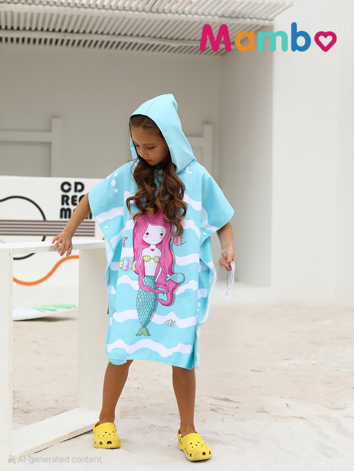 Mambo Vocool Poncho Towel - with designs