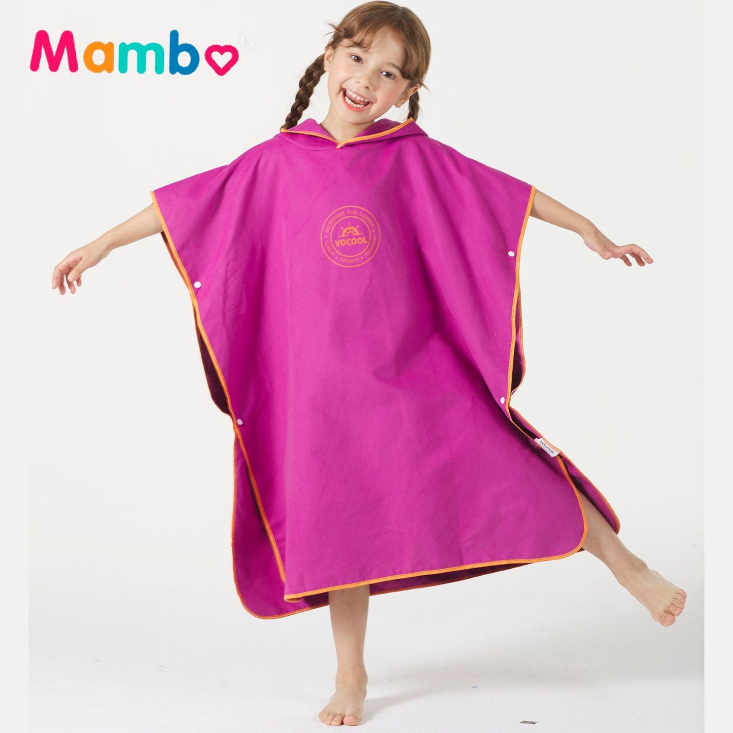 Mambo Vocool Poncho Towel - Plain Colors